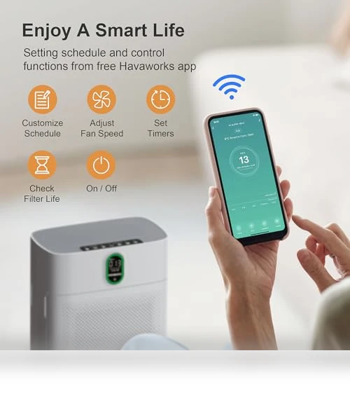 Air Purifier for Large Rooms — HEPA Air Purifiers, EZBASICS