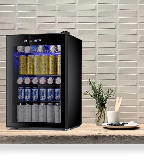 Beverage Cooler Mini Fridge — Drink Coolers, Antarctic Star