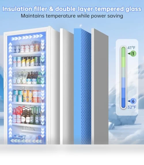Commercial Beverage Refrigerator — Drink Coolers, Velieta