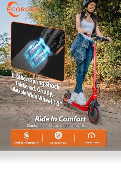 Commuting Electric Scooter — Electric Self-Balancing Scooters, ECOROAD