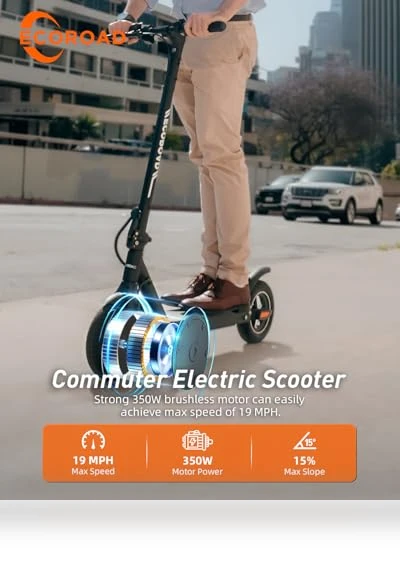Commuting Electric Scooter — Electric Self-Balancing Scooters, ECOROAD