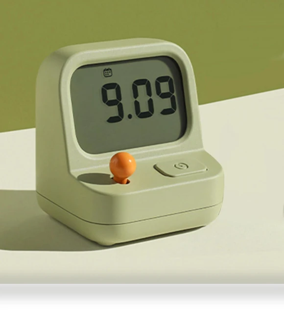 Digital Alarm Clock with Snooze — Alarms & Clocks, Daily necessities-V