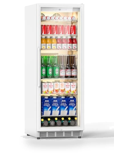 Display Beverage Fridge with Glass Door — Drink Coolers, Velivi