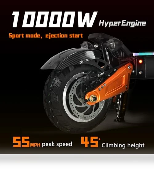Dual Drive Electric Scooter — Electric Vehicles, TUORUIBOKE