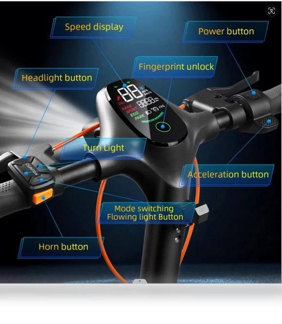 Electric Scooter Dual Motor — Electric Self-Balancing Scooters, CUNFON
