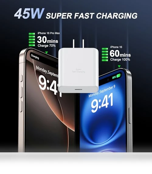 Fast Charging Block with 10ft Cable — Chargers, Shenzhen Xihuida Electronics Co., Ltd.