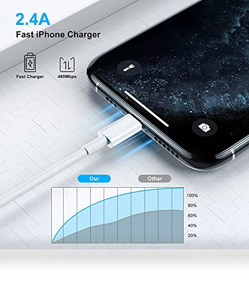 iPhone Charger Cable 6ft — Chargers, Cionum