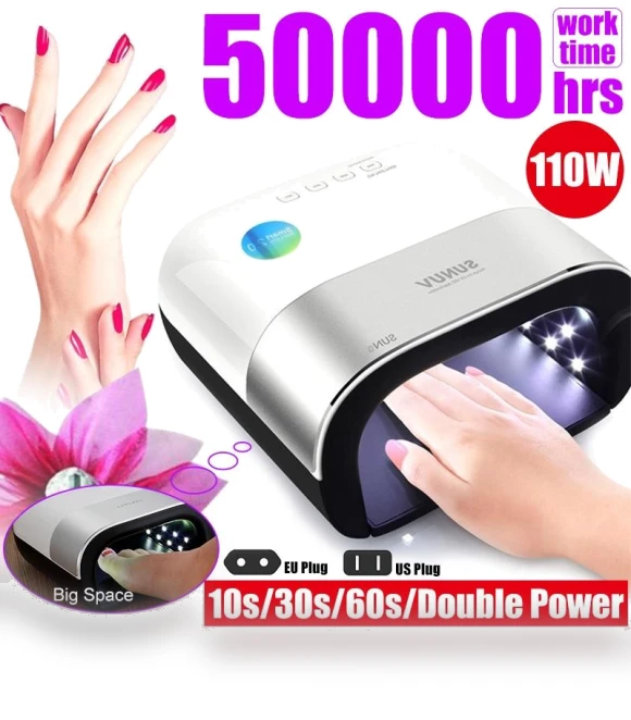 LED Nail Dryer with Smart Timer — Curing Lamps, Pro DIY Tool