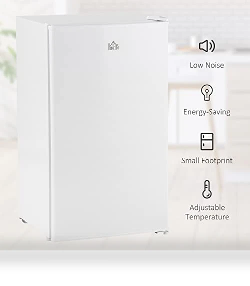Mini Fridge with Freezer — Mini Fridges, HOMCOM