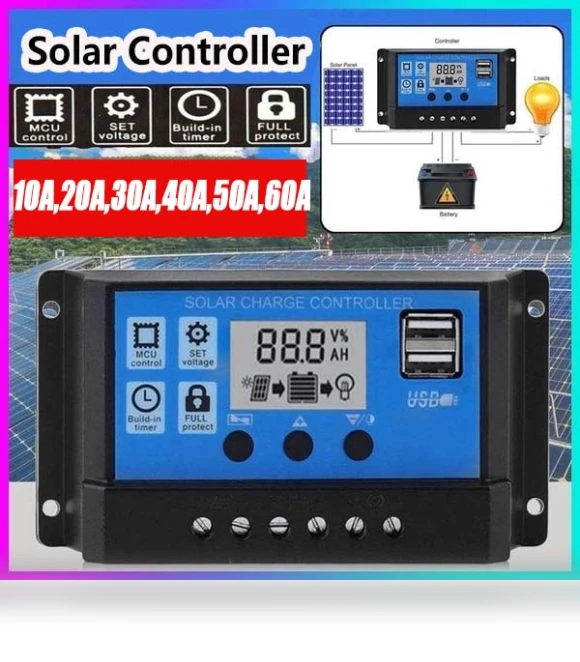 MPPT Solar Charge Controller — Power Management