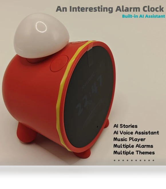 Multifunctional Cartoon Alarm Clock — Alarms & Clocks, Daily necessities-V