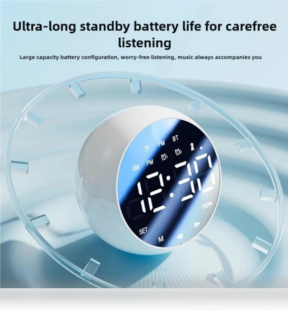 Multifunctional Smart Alarm Clock — Alarm, Daily necessities-V