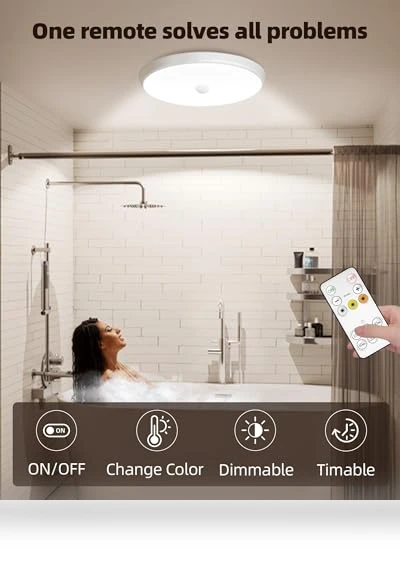 Rechargeable Motion Sensor Ceiling Light — Motion Sensors, EZVALO