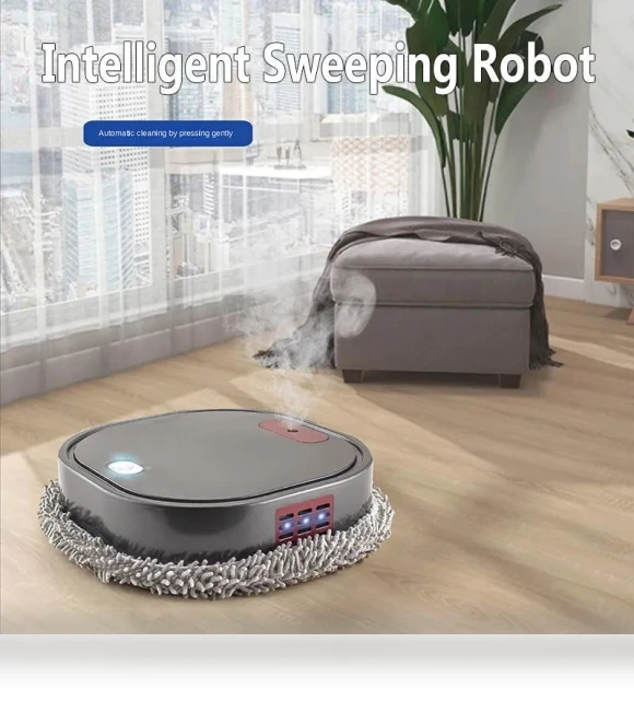 Rechargeable Smart Robot Vacuum — Smart Cleaning Robots, Angel 05