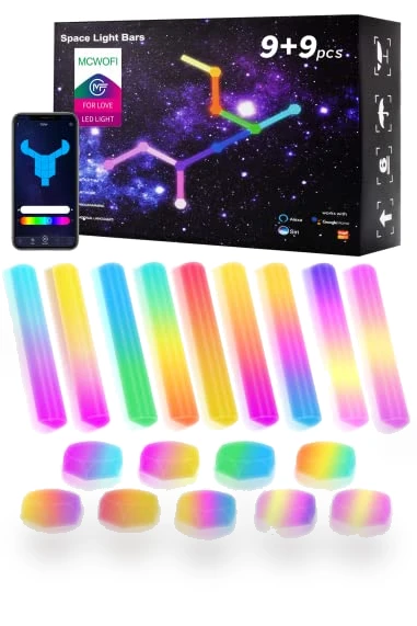 RGB LED Wall Light Smart Constellation Light — Night Lights, MCWOFI