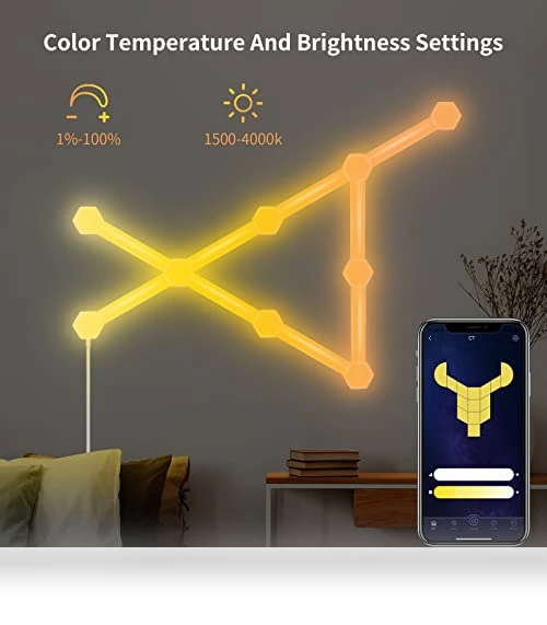 RGB LED Wall Light Smart Constellation Light — Night Lights, MCWOFI