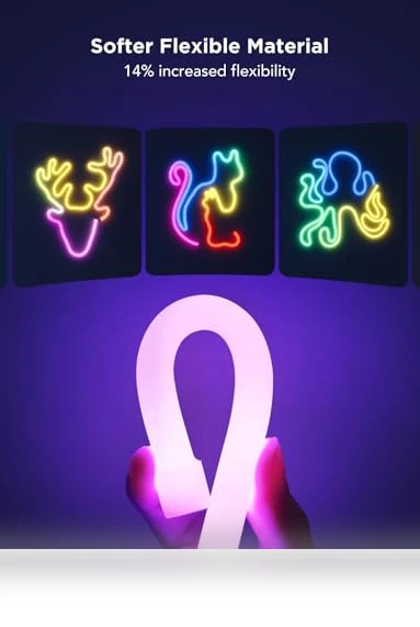 RGBIC Neon Rope Light Mounting Brackets — Overhead Lighting, Govee