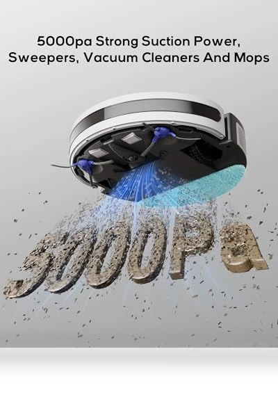 Robot Vacuum and Mop Combo — Smart Cleaning Robots, Kipvvo
