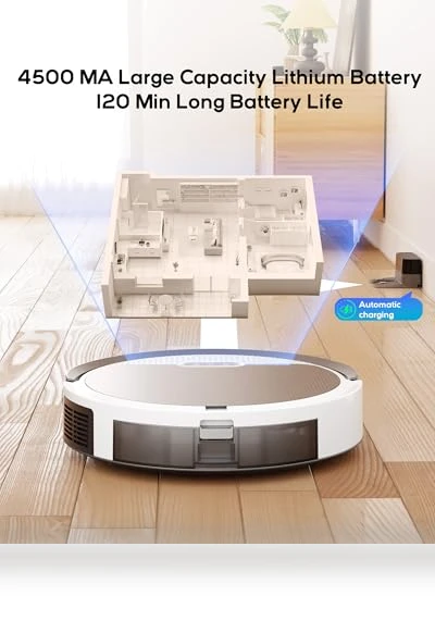 Robot Vacuum and Mop Combo — Smart Cleaning Robots, Kipvvo