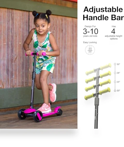 Scooter for Kids with Flash Wheels — Push Scooters, 6KU