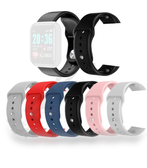Silicone Waterproof Replacement Strap — Smartwatch Straps, IW-PJ1