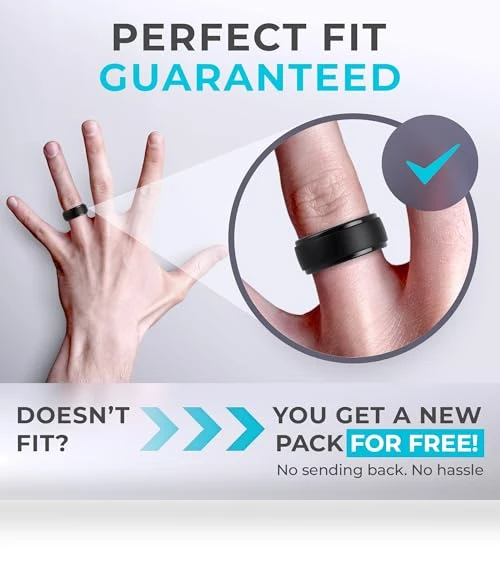 Silicone Wedding Rings — Wedding Bands, ThunderFit