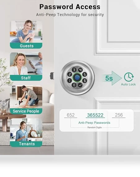 Smart Door Knob Lock — Locks, WREO