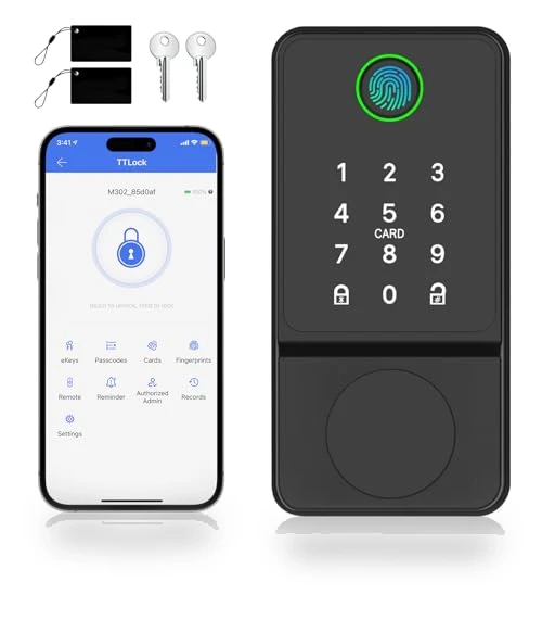 Smart Door Lock Keyless Entry — Biometric Security, Mutak