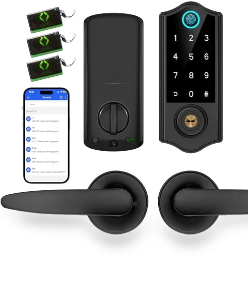 Smart Fingerprint Door Lock — Biometric Security, HARFO