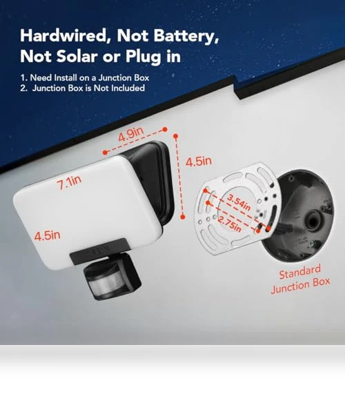 Smart Flood Lights Outdoor — Outdoor Security & Flood Lighting, OREiN
