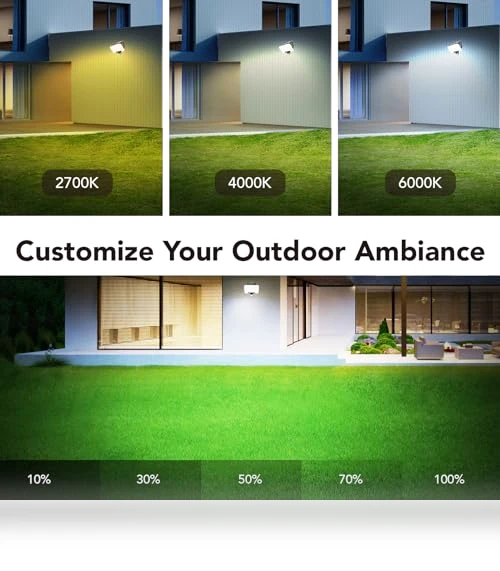 Smart Flood Lights Outdoor — Outdoor Security & Flood Lighting, OREiN