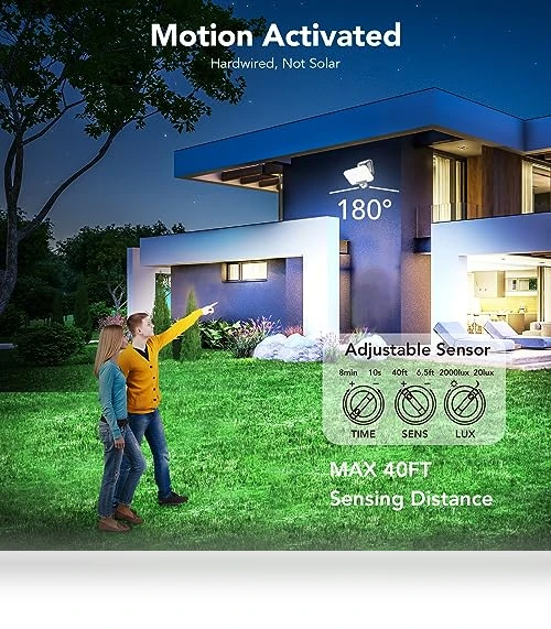 Smart Flood Lights Outdoor — Outdoor Security & Flood Lighting, OREiN