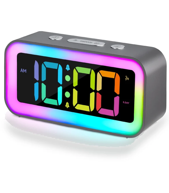 Smart LED Digital Alarm Clock — Clocks, Daily necessities-V