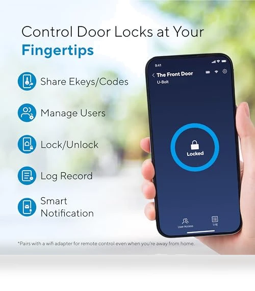 Smart Lock with App Control — Padlocks & Hasps, ULTRALOQ