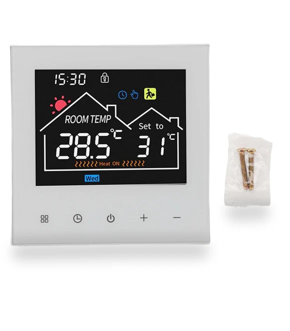 Smart Thermostat Touchscreen — HVAC Controls, Tooarts