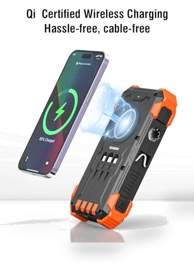Solar Charger Power Bank — Chargers