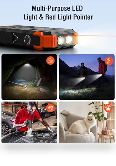 Solar Charger Power Bank — Chargers