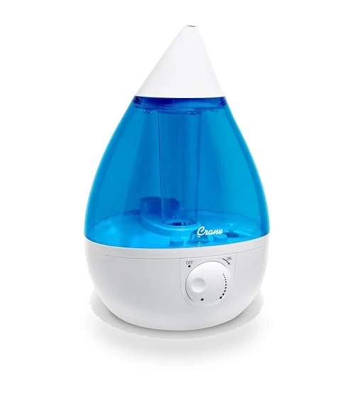 Ultrasonic Cool Mist Teardrop Humidifier — Air Moisturizers, Crane