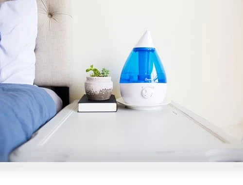 Ultrasonic Cool Mist Teardrop Humidifier — Air Moisturizers, Crane