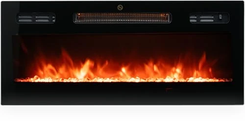 Wall Mounted Electric Fireplace Heater — Electric Heating Solutions, FULEIWO FLAME