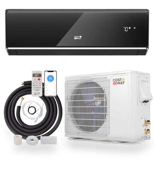 Wifi Enabled Mini Split Air Conditioner & Heater — Cooling Solutions, COSTWAY