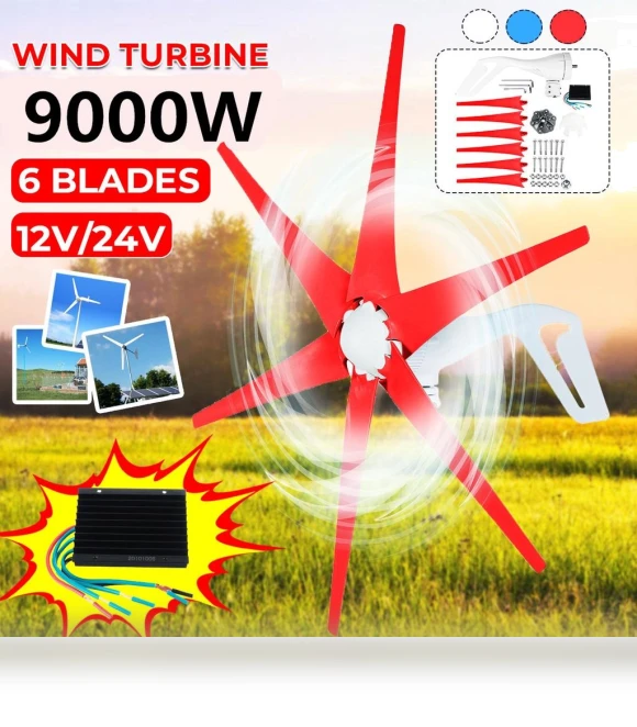 Wind Turbine Generator — Solar & Wind Power, Ideal World