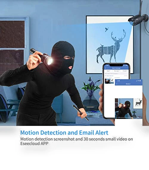 Wireless Pro Security Camera System — Smart Home Security, Hiseeu