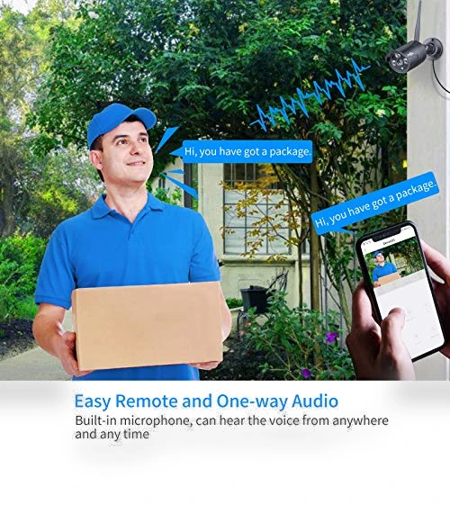 Wireless Pro Security Camera System — Smart Home Security, Hiseeu