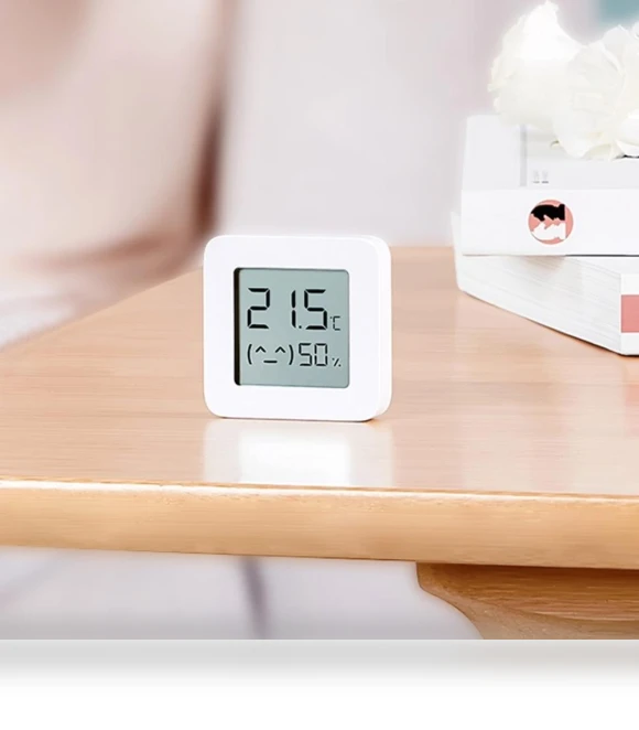 Wireless Smart Thermometer Hygrometer — Home Climate Control, Xiaomi
