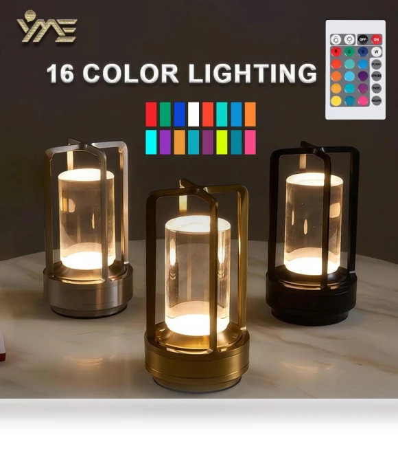 16-Color RGB Desk Lamp — Study & Desk Lighting, TOP-MALL-001