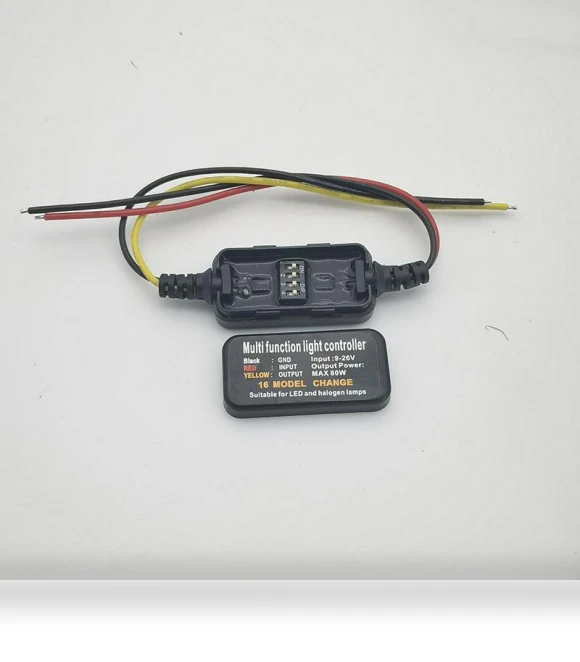 Adjustable LED Brake Light Flashing Strobe Controller Module — Brake Controls, RunFree