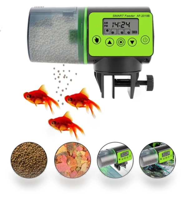 Automatic Fish Feeder — Feeders, RUI RUI YU 7