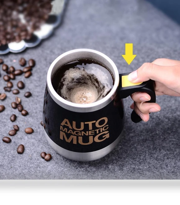 Automatic Magnetic Mixing Mug — Beverage Warmers, Darling Women Boutique