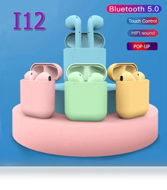 Bluetooth 5.0 Wireless Earbuds — In-Ear Headphones, KOOGEN Light Show